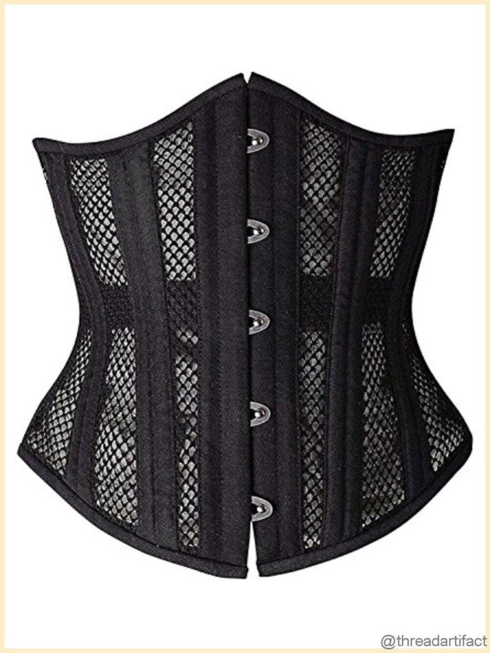 Heavy Duty 26 Steel Boned Waist Training Corset Underbust Hourglass Shapewear